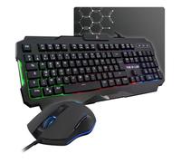 3 in 1 Gaming Pack - The G-Lab - HELIUM COMBO - Wired Mouse - Wired Keyboard