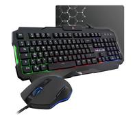 3 in 1 Gaming Pack - The G-Lab - HELIUM COMBO - Wired Mouse - Wired Keyboard