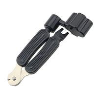 3 in 1 Guitar Tool CHENJIN Black Professional Guitar String Winder Cutter and Bridge Pin Puller For Repairing Restringing, 3-in-1 Guitar Repair Tool