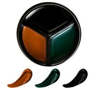 3 in 1 Halloween Face Paint, SFX Makeup Kit, 3 Colors Non Toxic Body Paint Special Effect Makeup Painting Kit For Fancy Dress Stage Drama Clown Zombie Skin Paints For Adults Kids