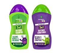 3 in 1 Head Lice Repellent Kids Shampoo & Conditioner Bundle of 2 | Head Lice Repellent Defense Treatment | Contains Tea Tree oil for a Natural Repellent