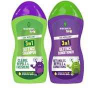3 in 1 Head Lice Repellent Kids Shampoo & Conditioner | Head Lice Repellent Defence Treatment | Contains Tea Tree for a Natural Repellent