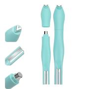3-in-1 Heart Magnet for Cat Eye Gel Polish, Heart Shape Round Line Shape Nail Art Magnet Pen,French Tip Helper,Double-Head Detachable,for DIY Nails Salon Decoration ,Green