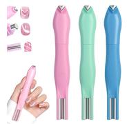3-in-1 Heart Shape Round Line Shape Nail Art Magnet Pen,2025 New Magnetic Nail Art Tool,Heart Magnet for Cat Eye Gel Polish-Heart, Round & Line Shapes,for Cat Eye Gel Polish Diy Manicure Kit (3PCS)