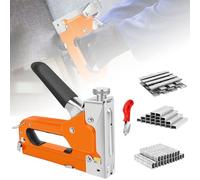 3 in 1 Heavy Duty Upholstery Staple Gun with 3000 Staples & Staple Remover, Fabric Stapler for Wood,Fabric,DIY Crafts,Carton,Packaging