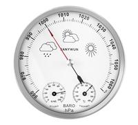 3-in-1 High Precision Wireless Thermometer,Hygrometer,Barometers for The Home,Pointer Barometer,Retro Style Dial,Predict Weather Accurately Elegant Lightweight,for Home Garden Office