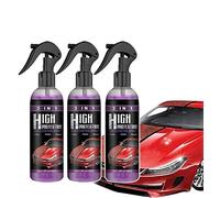 3 in 1 High Protection Quick Car Coating Spray, 100ml Car Ceramic Coating Spray, Plastic Parts Refurbish Agent, Quick Coat Car Wax Polish Spray For Cars (3pcs)