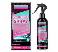 3 In 1 High Protection Quick Car Coating Spray,Multi Functional Coating Renewal Agent Spray,Liquid Glass Auto Polish,Ceramic Car Coa-Ting Spr-Ay,Scratches Repairing Polish,Prevents Rain&Fog Cleaning