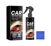 3 in 1 High Protection Quick Car Coating Spray, Waterless Wash & Scratch Repair Spray, Removes Oil Film, Enhances Gloss & Hydrophobic Protection (1pc)