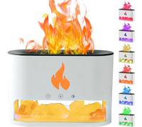 3-in-1 Himalayan Salt Crystal Diffuser, Essential Oil Aromatherapy, Air Purifying, 250ml Salt Lamp Diffuser with 7 Colour Lights, Cool Mist Humidifier with Auto Off Function,Timeable,Relaxing Diffuser