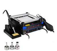 3-in-1 Hot Air Rework Soldering Station with LED Digital Display and Adjustable Temperature for Circuit Board Repair