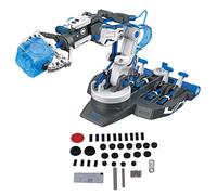 3 In 1 Hydraulic Robot Arm,DIY Assembly Hydraulic Robot Arm Kit for 8 Years old+ (101 blue)