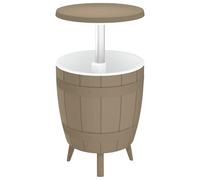3-in-1 Ice Cooler Table Cool Bar Portable Serving Table Polypropylene vidaXL