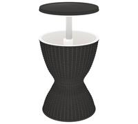 3-in-1 Ice Cooler Table Patio Cool Bar Outdoor Cool Box Polypropylene vidaXL