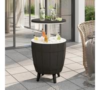 3-In-1 Ice Cooler Table Polypropylene