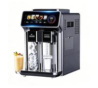 3-in-1 Ice Maker with Ice Cubes, Shaved Ice, 5°c Ice Water, Bullet Ice Cube Maker Machine, 15kg in 24hrs, 12 Cubes in 9 Mins, Creates a Smoothie in 30 Seconds, 5 Operating Modes, Auto Add Water,