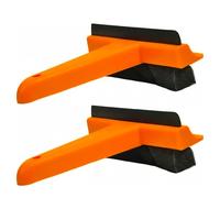 3 in 1 Ice Scraper for Car Windscreen Twin Pack - Automotive Windscreen Scraper and Squeegee for Car Windshield, Window, Mirror, Snow & Frost Remover