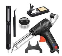 3 in 1 Internal/External Heat Multifunction Soldering Iron Soldering Gun Set, 5pcs Laser Welding Machine, Welding Tools, Laser Welding Gun for Metal, for Rust Removal Cutting Weldings (External Heat)