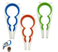 3 in 1 Jar Opener,Bottle Openers for Arthritis Hands,Multi Function Ring Pull Opener for Seniors with Arthritis Weak Hands