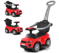 3-In-1 Kids Ride-On Push Car Stroller Sliding Walking Car with Horn Music Light