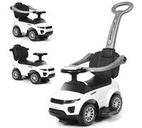 3-In-1 Kids Ride-On Push Car Stroller Sliding Walking Car with Horn Music Light