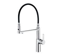 3 in 1 Kitchen Sink Tap with Pull Out SprayFlexibHot & Cold Black Mixer Faucet for KitchenSingHandWater Outlet Modern Design Easy Installation