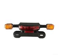 3-in-1 LED Tail Light Brake Turn Signal E-Bike Motorcycle 12V 48V 60V | ABS Housing, High-brightness LED, 32cm Body, Colour-coded Wires For Easy Install, Fits E-bikes & Motorcycles