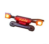3-in-1 LED Tail Light Brake Turn Signal E-Bike Motorcycle 12V 48V 60V | ABS Housing, High-brightness LED, 32cm Body, Colour-coded Wires For Easy Install, Fits E-bikes & Motorcycles