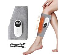 3-in-1 Leg Massager, Hot Pressure Calf Massager for Tired and Tense Legs, for Pain Blood Circulation, with 3 Intensities and 3 Modes, A Gift for Mum, Dad and Friends