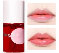 3 in 1 Lip and Cheek Tint Stain, Mini Liquid Lipstick, Hydrating & Moisturizing Cheeks and Eyes Natural Lip Gloss, Waterproof Long Lasting Shimmer Sexy Lip Color Makeup (#01 APPLE)