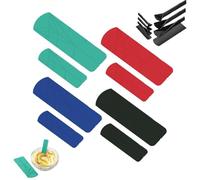 3-in-1 Magnetic Folding Measuring Spoons Set - 2 Pack Food Grade Silicone Multifunction Flat Design for Baking, Cooking, Kitchen Utensils (Mix 4Set)