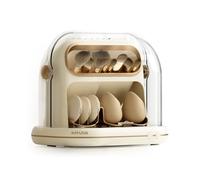 3-in-1 Makeup Brush Dryer, Timed Cleaner & Storage for Brushes and Sponges