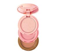 3 In 1 Makeup Palette Contouring Palette+Highlighter Palette+Blush Palette Matte Long Lasting Highly Pigmented Natural Sculpting Powder Face Makeup Artist's Party