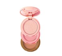 3-in-1 Makeup Palette - Lip and Cheek Tint - Matte Cream Blush and Shimmer Highlighter Kit - Multi-Use Face Sculpting Palette - Long Lasting Velvet Finish (#2)