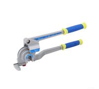 3-in-1 Manual Tube Bender for Copper, Brass & Aluminum Pipes - 180° Bending Tool for 1/4", 3/8", 1/2" (6/10/12 mm) O.D. - Aluminum Alloy,(CT-612A)