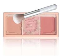 3-in-1 Matte Blush Powder for Cheeks - Long-Lasting, Sweat-Resistant, Non-Greasy Makeup for a Natural, Bright Glow