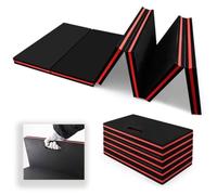 3-in-1 Mechanics EVA Folding Foam Mat - Waterproof Garage Working Mat with Handle Oil-Resistance, Multi-purpose Cushion for Garage, Workshop, Gardening, Camping & Exercise Gym Workout