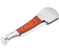 3-in-1 Metal Smoking Pipe Cleaning Tool with Wooden Insert - Multifunction Stainless Steel Pipe Tamper, Reamer & Scraper | Premium Tobacco Pipe Accessory for Gentlemen | Compact & Durable