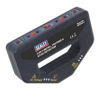3-in-1 Metal Voltage & Stud Detector Tool - LED Display - 9V Battery Powered