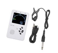 3 In 1 Metronome Tuner Rechargeable Digital Metronome Tuner with Generator for Pipa Guzheng and Instruments Multifunctional Metronome Tuner for Prec Instrument Tuning