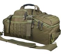 3 In 1 Military Backpack Travel Duffle Bag for Weekender Gym Traveling Workout Deployment, Green, Large (85L), 3-in-1 Gym Bag