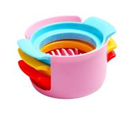 3-in-1 Multi-Function Egg Slicer - Stainless Steel Wire Cutter for Eggs, Strawberries & Soft Foods - Kitchen Essential