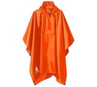 3-in-1 Multi-Functional Rain Poncho Adult 217 x 141cm Polyester Outdoor Rainwear - Waterproof Raincoat, Sunshade Tarp, Tent Ground Sheet Mat