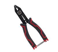 3-in-1 Multi-Functional Wire Cutter for 10-20 AWG Stranded Wires, Safety Lock, Hidden Spring and Non-Slip Handle for Electrical Repairs and DIY Projects