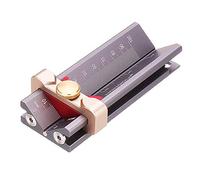 3 in 1 Multifunction Measuring Gauge Drill Depth Gauge Drill Stop Measure and Drill Point Angle Gauge Grinding Gage and Table Saw Height Gauge Woodworking Tool