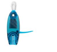 3 in 1 Multifunctional Cleaning Brush Bottle Gap Cleaner Brush Tiny Bottle Cup Lid Brush Straw Cleaner Tools Mini Silicone Bottle Cup-Holder Cleaner Cup Crevice Cleaning Tools for Baby Water Bottle