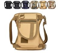 3-in-1 Multifunctional Oxford Leg Bag, Durable Oxford Fabric Utility Bag for Travel, Water Resistant Multi-Pocket Adjustable, Adjustable Motorcycle Waist Bags, for Travel Outdoors Motorbike (#D)