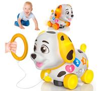 3 in 1 Musical Toys for Puppy 6-12-18 Months, Educational Toy for 1 Year Old Boys, 1st Birthday Gift for 1 Year Old Boys, Bilingual Gift for Baby 7-8 9-10