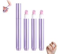 3-in-1 Nail Care Pen, Hangnails Smoothing, Cuticle Moisturizing & Nail Brightening, Portable Twist-Up Design, For Healthy-Looking Nails (3pcs)