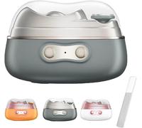 3-in-1 Nail Clippers, Multifunctional Electric Nail Clippers, Sander and Polisher, LED Light, Suitable for Seniors, Adults, and Children